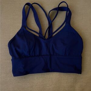 Lululemon athletica Strappy Navy Sports Bra